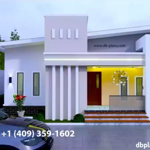 contemporary 3 bedroom bungalow