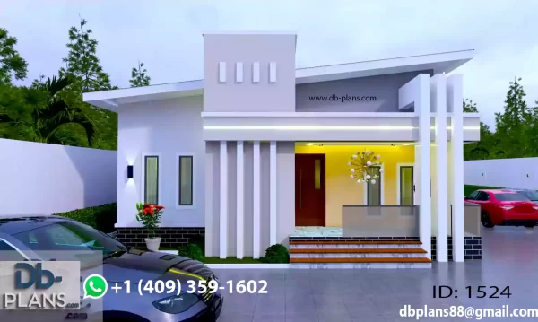 contemporary 3 bedroom bungalow