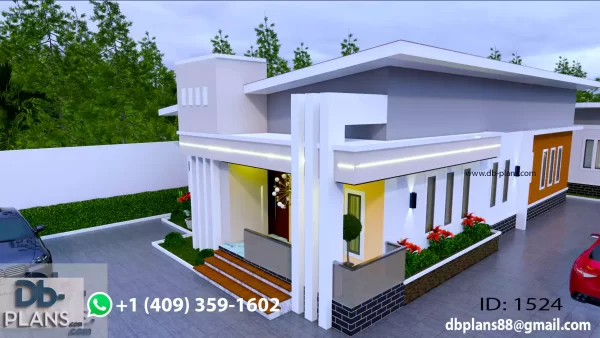 3 bedroom bungalow Plans with pictures