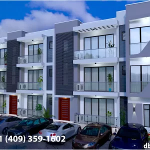 9 flats terraced apartments in Nigeria