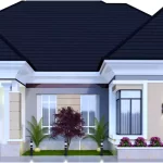 Modern 4 bedroom bungalow house plans