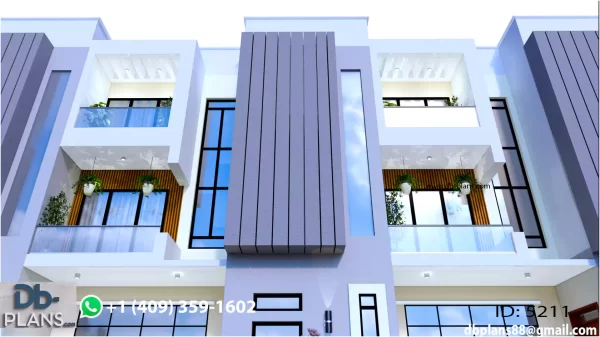 4 bedroom terrace duplex plans 4 bedroom