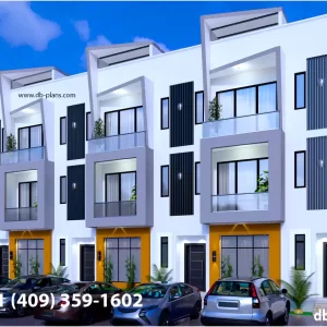 Terrace duplex design