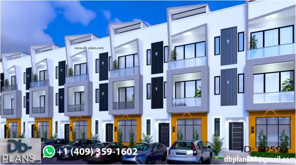 Terrace duplex design