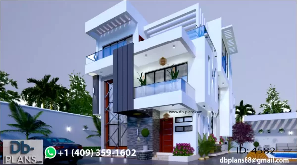 5 bedroom duplex with pent house