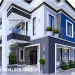 6 Bedroom Duplex Plan