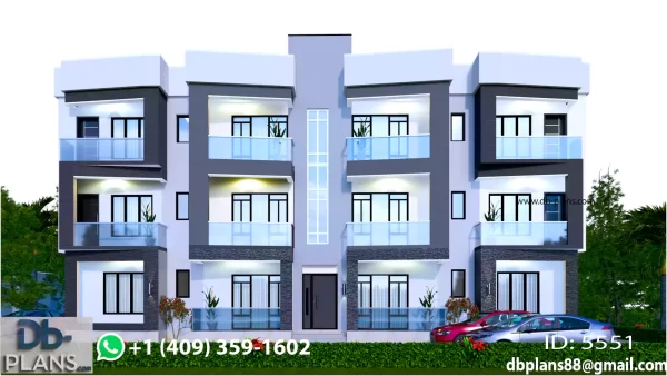 6 Apartment 2 Bedroom Design