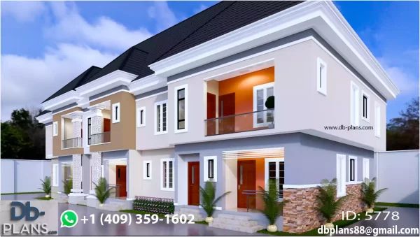 6 flats 2 bedroom in nigeria